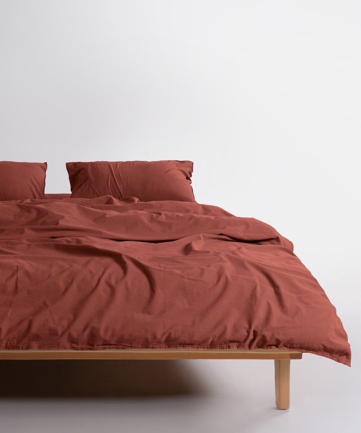Cinnamon Stick stonewashed %100 pamuk çift kişilik nevresim takımı