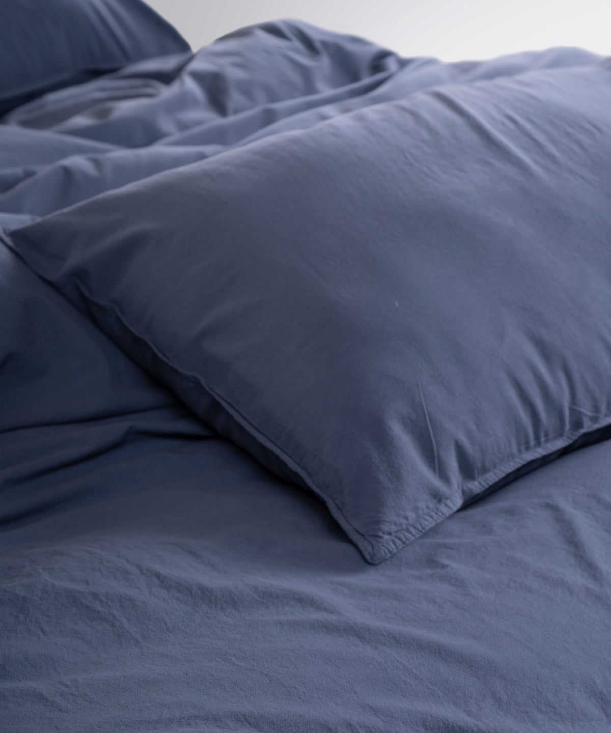 Natural Grey stonewashed nevresim takımı alternatif açı çekimi