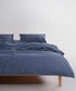 Natural Grey rengi stonewashed %100 pamuk çift kişilik nevresim takımı