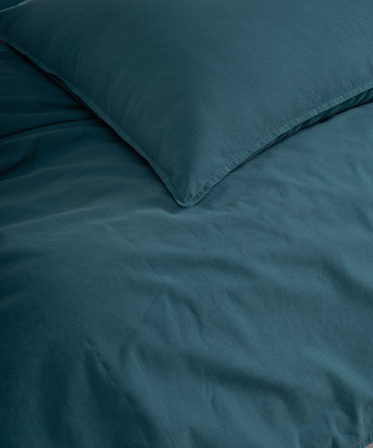 OEKO-TEX sertifikalı sürdürülebilir Dark Green pamuk nevresim takımı