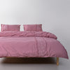 LIMASSO %100 Pamuk Stonewashed Nakışlı ve Püsküllü Nevresim Takımı - Lucyna Old Rose