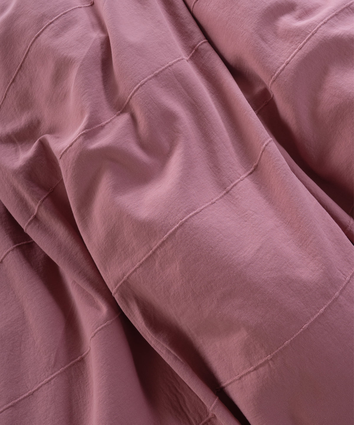 LIMASSO %100 Pamuk Stonewashed Fırfırlı Nevresim Takımı - Idelia Old Rose