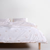 LIMASSO %100 Pamuk Garmentwashed Çiçek Dantel Detaylı Nevresim Takımı - Sienna