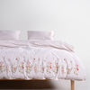 LIMASSO %100 Pamuk İpliği Boyalı Garmentwashed Minimalist Desenli Nevresim Takımı - Turnesoul